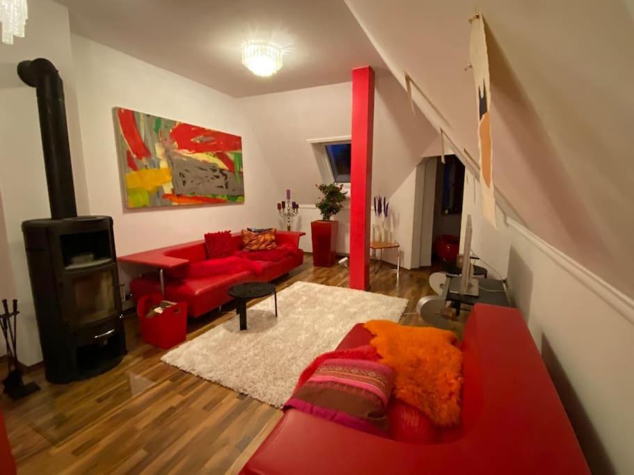 Ferienwohnung In Historischer Villa Mit Gartennutzung 林区富尔特 外观 照片
